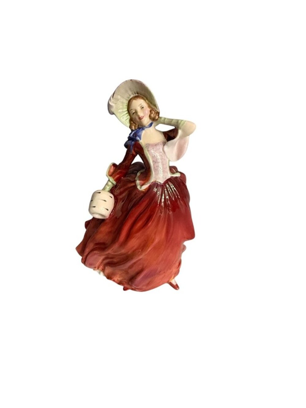 Vintage Royal Doulton "Autumn Breezes" Porcelain Figurine‎ HN1934 two footed